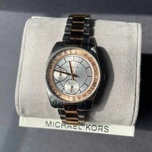 Michael Kors 2 toned women’s watch